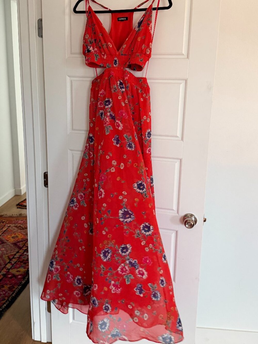 Express Floral Maxi Dress